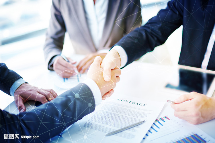 商務(wù)握手